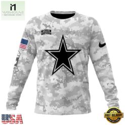 NFL Dallas Cowboys Arctic Camo Salute To Service 2026 Design Hoodie, T Shirt, Sweatshirt, NFL Sporty Shirt Nfl Dallas Cowboys Arctic Camo Salute TO Service 2026 Design Hoodie T Shirt Sweatshirt 2