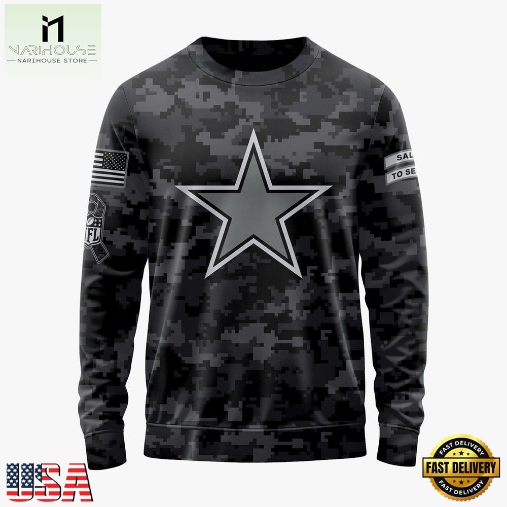 NFL Dallas Cowboys Special 2026 27 Salute To Service Design Hoodie, T Shirt, Sweatshirt, NFL Sporty Shirt NFL Dallas Cowboys Special 2026 27 Salute To Service Design Hoodie, T Shirt, Sweatshirt, NFL Sporty Shirt