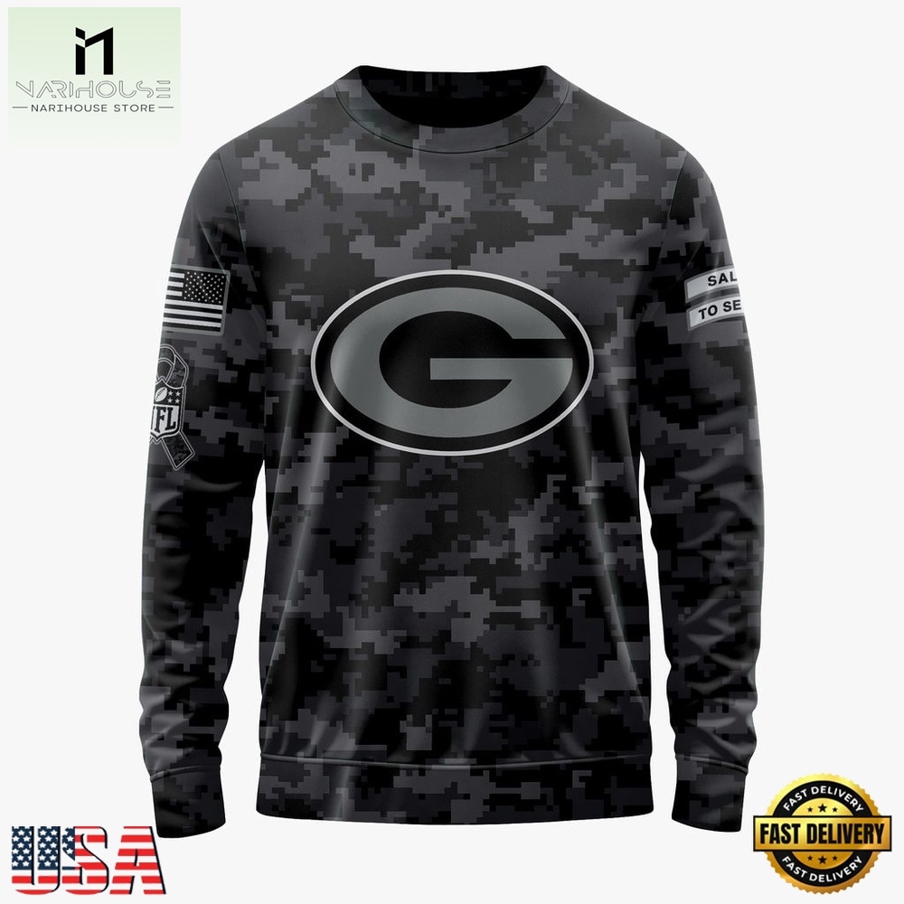 NFL Green Bay Packers Special 2026 27 Salute To Service Design Hoodie, T Shirt, Sweatshirt, NFL Sporty Shirt NFL Green Bay Packers Special 2026 27 Salute To Service Design Hoodie, T Shirt, Sweatshirt, NFL Sporty Shirt