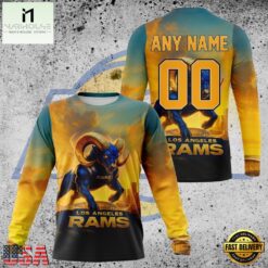NFL Los Angeles Rams Special Realistic Design Hoodie, T Shirt, Sweatshirt, NFL Sporty Shirt Nfl Los Angeles Rams Special Realistic Design Hoodie T Shirt Sweatshirt 2