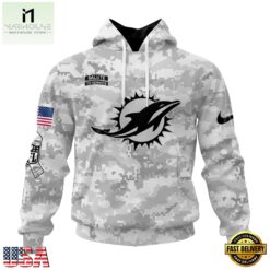 NFL Miami Dolphins Arctic Camo Salute To Service 2026 Design Hoodie, T Shirt, Sweatshirt, NFL Sporty Shirt Nfl Miami Dolphins Arctic Camo Salute TO Service 2026 Design Hoodie T Shirt Sweatshirt 1