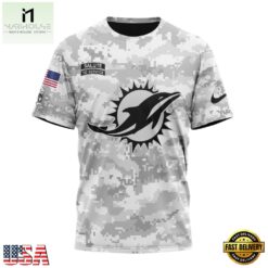 NFL Miami Dolphins Arctic Camo Salute To Service 2026 Design Hoodie, T Shirt, Sweatshirt, NFL Sporty Shirt Nfl Miami Dolphins Arctic Camo Salute TO Service 2026 Design Hoodie T Shirt Sweatshirt 3