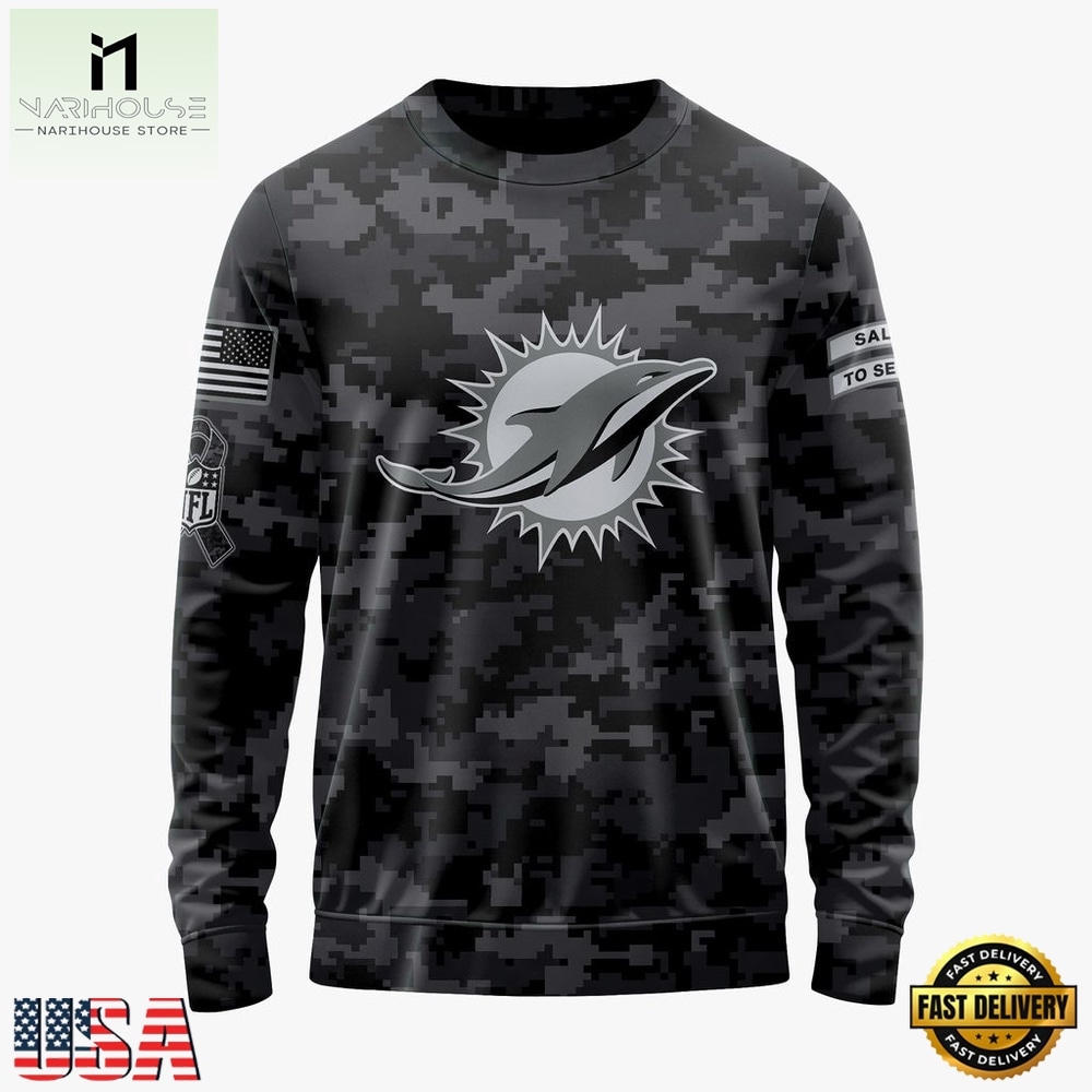 NFL Miami Dolphins Special 2026 27 Salute To Service Design Hoodie, T Shirt, Sweatshirt, NFL Sporty Shirt NFL Miami Dolphins Special 2026 27 Salute To Service Design Hoodie, T Shirt, Sweatshirt, NFL Sporty Shirt
