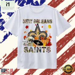 NFL New Orleans Saints Legend Player Autumn 2026 T Shirt, Stylish 2D Graphic Shirt Nfl New Orleans Saints Legend Player Autumn 2026 T Shirt