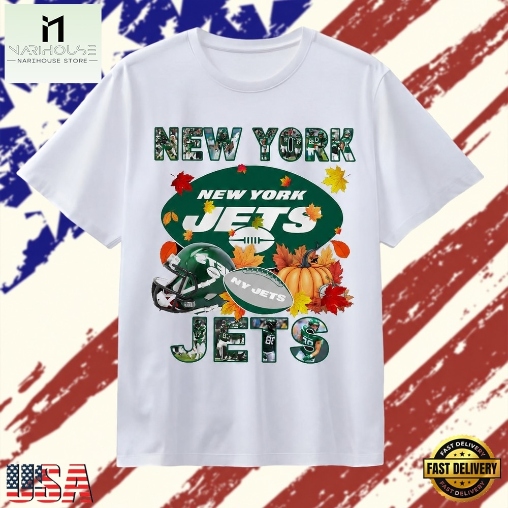 NFL New York Jets Legend Player Autumn 2026 T Shirt, Stylish 2D Graphic Shirt NFL New York Jets Legend Player Autumn 2026 T Shirt, Stylish 2D Graphic Shirt
