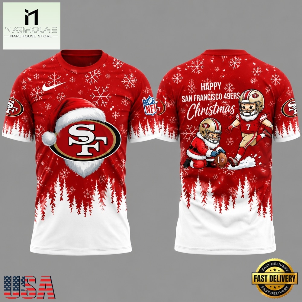 NFL San Francisco 49ers Christmas Collection 2026 3D Shirt, Hot 3D Shirt Trend NFL San Francisco 49ers Christmas Collection 2026 3D Shirt, Hot 3D Shirt Trend