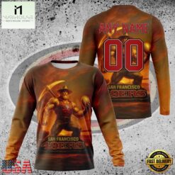 NFL San Francisco 49ers Special Realistic Design Hoodie, T Shirt, Sweatshirt, NFL Sporty Shirt Nfl San Francisco 49ers Special Realistic Design Hoodie T Shirt Sweatshirt 2
