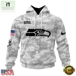 NFL Seattle Seahawks Arctic Camo Salute To Service 2026 Design Hoodie, T Shirt, Sweatshirt, NFL Sporty Shirt Nfl Seattle Seahawks Arctic Camo Salute TO Service 2026 Design Hoodie T Shirt Sweatshirt 1