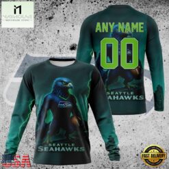 NFL Seattle Seahawks Special Realistic Design Hoodie, T Shirt, Sweatshirt, NFL Sporty Shirt Nfl Seattle Seahawks Special Realistic Design Hoodie T Shirt Sweatshirt 2