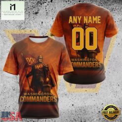 NFL Washington Commanders Special Realistic Design Hoodie, T Shirt, Sweatshirt, NFL Sporty Shirt Nfl Washington Commanders Special Realistic Design Hoodie T Shirt Sweatshirt 3
