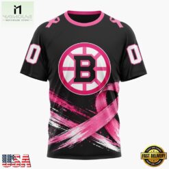 NHL Boston Bruins 2026 Hockey Pink Fights Breast Cancer Design Hoodie, TShirt, Sweatshirt, NHL 3D Game Day Tee Nhl Boston Bruins 2026 Hockey Pink Fights Breast Cancer Design Hoodie Tshirt Sweatshirt 2