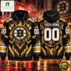 NHL Boston Bruins 2026 Honoring Firefighters Personalized Hoodie Shirt, NHL 3D Game Day Tee Nhl Boston Bruins 2026 Honoring Firefighters Personalized Hoodie Shirt