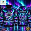 NHL Boston Bruins Special Design With Northern Lights 2026 Hoodie Shirt, NHL 3D Game Day Tee Nhl Boston Bruins Special Design With Northern Lights 2026 Hoodie Shirt