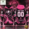 NHL Buffalo Sabres Pink Fights Breast Cancer 2026 Personalized Hoodie Shirt, NHL 3D Game Day Tee Nhl Buffalo Sabres Pink Fights Breast Cancer 2026 Personalized Hoodie Shirt