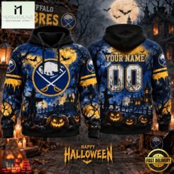 NHL Buffalo Sabres Special Halloween 2026 Design Hoodie Shirt, NHL 3D Game Day Tee Nhl Buffalo Sabres Special Halloween 2026 Design Hoodie Shirt