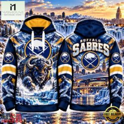 NHL Buffalo Sabres Special Mascot Design Concept Kit 2026 Hoodie Shirt, NHL 3D Game Day Tee Nhl Buffalo Sabres Special Mascot Design Concept Kit 2026 Hoodie Shirt