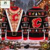 NHL Calgary Flames Funny Body Christmas Ugly Sweater, NHL 3D Game Day Tee Nhl Calgary Flames Funny Body Christmas Ugly Sweater