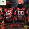 NHL Carolina Hurricanes Special Halloween 2026 Design Hoodie Shirt, NHL 3D Game Day Tee Nhl Carolina Hurricanes Special Halloween 2026 Design Hoodie Shirt
