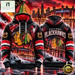 NHL Chicago Blackhawks Special Mascot Design Concept Kit 2026 Hoodie Shirt, NHL 3D Game Day Tee Nhl Chicago Blackhawks Special Mascot Design Concept Kit 2026 Hoodie Shirt