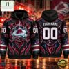 NHL Colorado Avalanche 2026 Honoring Firefighters Personalized Hoodie Shirt, NHL 3D Game Day Tee Nhl Colorado Avalanche 2026 Honoring Firefighters Personalized Hoodie Shirt
