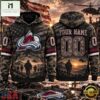 NHL Colorado Avalanche Military Appreciation Design Personalized Hoodie, NHL 3D Game Day Tee Nhl Colorado Avalanche Military Appreciation Design Personalized Hoodie