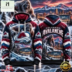 NHL Colorado Avalanche Special Mascot Design Concept Kit 2026 Hoodie Shirt, NHL 3D Game Day Tee Nhl Colorado Avalanche Special Mascot Design Concept Kit 2026 Hoodie Shirt