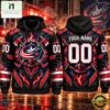 NHL Columbus Blue Jackets 2026 Honoring Firefighters Personalized Hoodie Shirt, NHL 3D Game Day Tee Nhl Columbus Blue Jackets 2026 Honoring Firefighters Personalized Hoodie Shirt