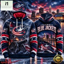 NHL Columbus Blue Jackets Special Mascot Design Concept Kit 2026 Hoodie Shirt, NHL 3D Game Day Tee Nhl Columbus Blue Jackets Special Mascot Design Concept Kit 2026 Hoodie Shirt