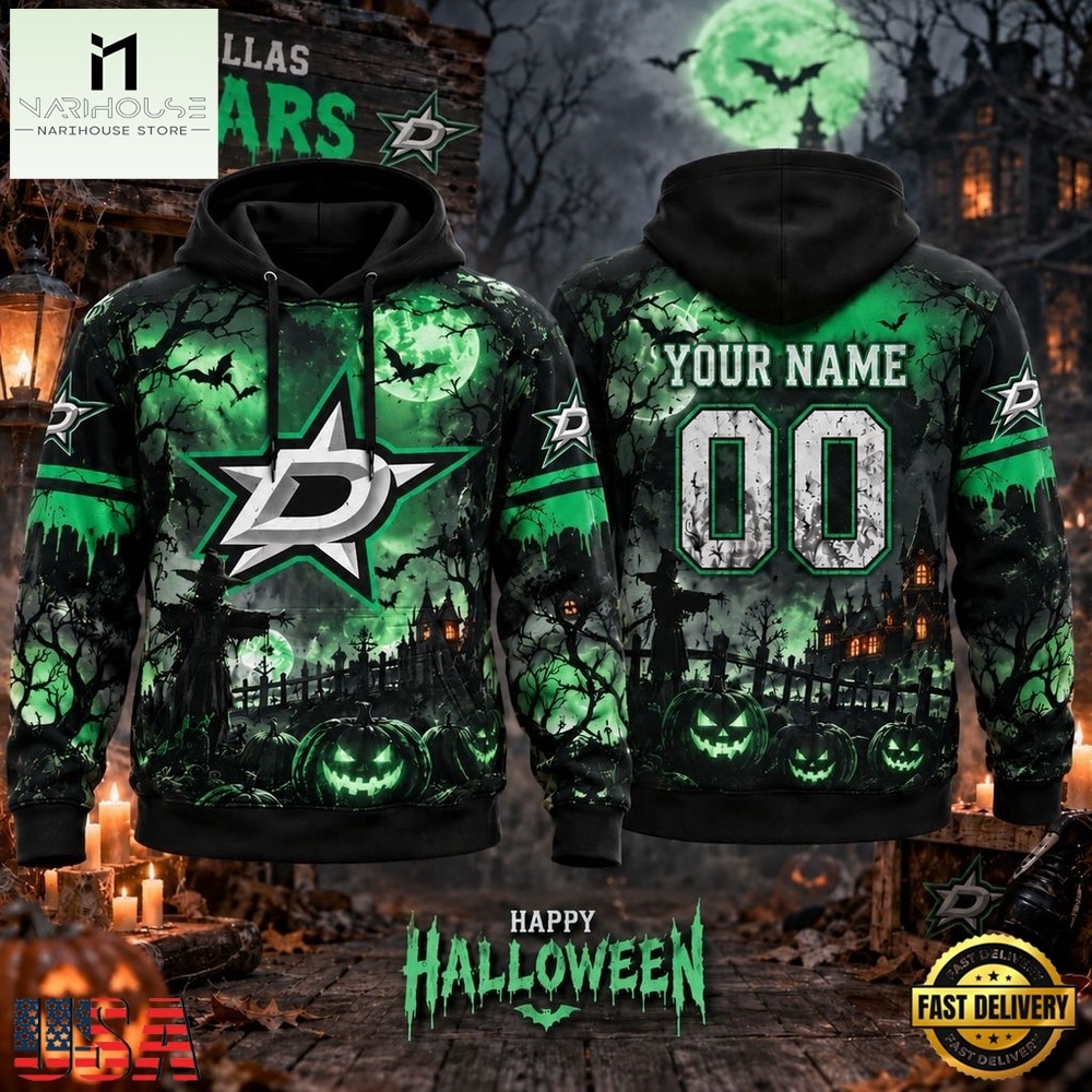 NHL Dallas Stars Special Halloween 2026 Design Hoodie Shirt, NHL 3D Game Day Tee NHL Dallas Stars Special Halloween 2026 Design Hoodie Shirt, NHL 3D Game Day Tee