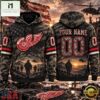 NHL Detroit Red Wings Military Appreciation Design Personalized Hoodie, NHL 3D Game Day Tee Nhl Detroit Red Wings Military Appreciation Design Personalized Hoodie