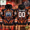 NHL Edmonton Oilers 2026 Honoring Firefighters Personalized Hoodie Shirt, NHL 3D Game Day Tee Nhl Edmonton Oilers 2026 Honoring Firefighters Personalized Hoodie Shirt