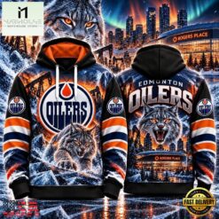 NHL Edmonton Oilers Special Mascot Design Concept Kit 2026 Hoodie Shirt, NHL 3D Game Day Tee Nhl Edmonton Oilers Special Mascot Design Concept Kit 2026 Hoodie Shirt