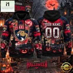 NHL Florida Panthers Special Halloween 2026 Design Hoodie Shirt, NHL 3D Game Day Tee Nhl Florida Panthers Special Halloween 2026 Design Hoodie Shirt