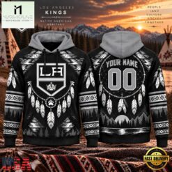 NHL Los Angeles Kings 2026 Native American Heritage Design Hoodie Shirt, NHL 3D Game Day Tee Nhl Los Angeles Kings 2026 Native American Heritage Design Hoodie Shirt