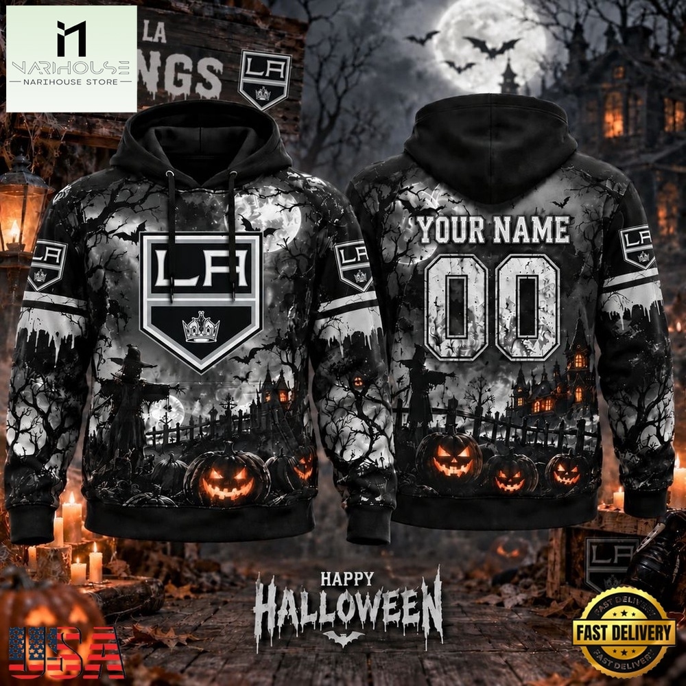 NHL Los Angeles Kings Special Halloween 2026 Design Hoodie Shirt, NHL 3D Game Day Tee NHL Los Angeles Kings Special Halloween 2026 Design Hoodie Shirt, NHL 3D Game Day Tee