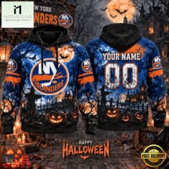 NHL New York Islanders Special Halloween 2026 Design Hoodie Shirt, NHL 3D Game Day Tee Nhl New York Islanders Special Halloween 2026 Design Hoodie Shirt