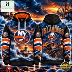 NHL New York Islanders Special Mascot Design Concept Kit 2026 Hoodie Shirt, NHL 3D Game Day Tee Nhl New York Islanders Special Mascot Design Concept Kit 2026 Hoodie Shirt