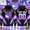 NHL New York Rangers 2026 Hockey Fights Cancer Personalized Hoodie Shirt, NHL 3D Game Day Tee Nhl New York Rangers 2026 Hockey Fights Cancer Personalized Hoodie Shirt