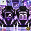 NHL Philadelphia Flyers 2026 Hockey Fights Cancer Personalized Hoodie Shirt, NHL 3D Game Day Tee Nhl Philadelphia Flyers 2026 Hockey Fights Cancer Personalized Hoodie Shirt