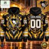 NHL Pittsburgh Penguins 2026 Honoring Firefighters Personalized Hoodie Shirt, NHL 3D Game Day Tee Nhl Pittsburgh Penguins 2026 Honoring Firefighters Personalized Hoodie Shirt