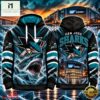 NHL San Jose Sharks Special Mascot Design Concept Kit 2026 Hoodie Shirt, NHL 3D Game Day Tee Nhl San Jose Sharks Special Mascot Design Concept Kit 2026 Hoodie Shirt