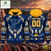 NHL St. Louis Blues 2026 Native American Heritage Design Hoodie Shirt, NHL 3D Game Day Tee Nhl ST Louis Blues 2026 Native American Heritage Design Hoodie Shirt