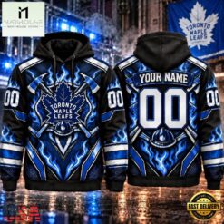 NHL Toronto Maple Leafs 2026 Honoring Firefighters Personalized Hoodie Shirt, NHL 3D Game Day Tee Nhl Toronto Maple Leafs 2026 Honoring Firefighters Personalized Hoodie Shirt