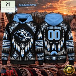 NHL Utah Mammoth 2026 Native American Heritage Design Hoodie Shirt, NHL 3D Game Day Tee Nhl Utah Mammoth 2026 Native American Heritage Design Hoodie Shirt