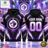 NHL Winnipeg Jets 2026 Hockey Fights Cancer Personalized Hoodie Shirt, NHL 3D Game Day Tee Nhl Winnipeg Jets 2026 Hockey Fights Cancer Personalized Hoodie Shirt