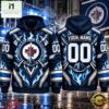 NHL Winnipeg Jets 2026 Honoring Firefighters Personalized Hoodie Shirt, NHL 3D Game Day Tee Nhl Winnipeg Jets 2026 Honoring Firefighters Personalized Hoodie Shirt