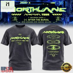 Northlane The Anemoia Tour 2026 Graphic Limited T Shirt, Popular 3D Music Tee Northlane The Anemoia Tour 2026 Graphic Limited T Shirt