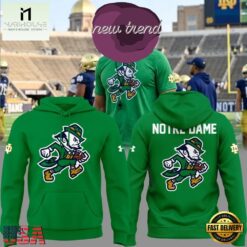 Notre Dame Fighting Irish Football 2026 Go Irish Green Hoodie, Hot 3D Shirt Trend Notre Dame Fighting Irish Football 2026 GO Irish Green Hoodie