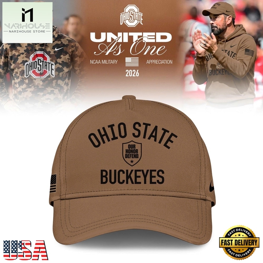 Ohio State Buckeyes 2026 Military Appreciation Limited Edition Cap, Trending Cap Style Ohio State Buckeyes 2026 Military Appreciation Limited Edition Cap, Trending Cap Style