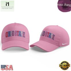 Ohio State Buckeyes Breast Cancer Awareness 2026 Cap, Trending Cap Style Ohio State Buckeyes Breast Cancer Awareness 2026 Cap